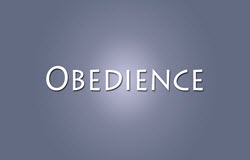obedience